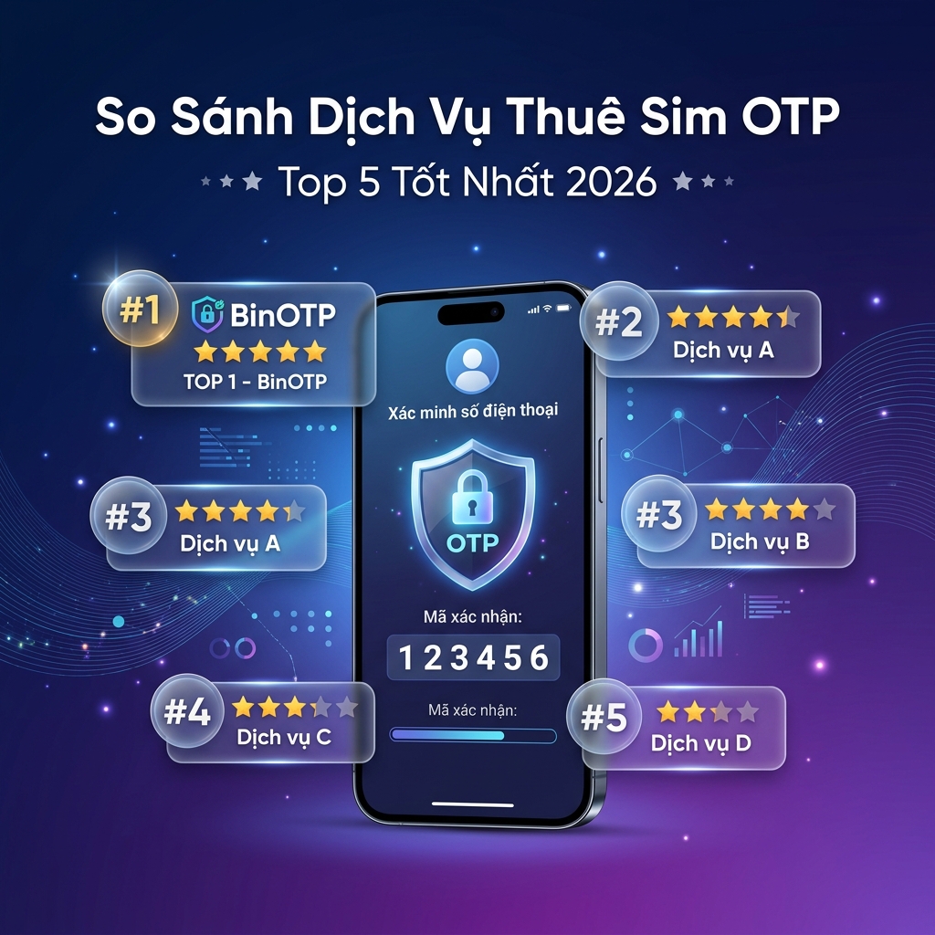 5SIM Alternatives: 7 Best SMS Verification Services in 2026 - Cách Chọn Lựa Chọn Thay Thế 5SIM Phù Hợp