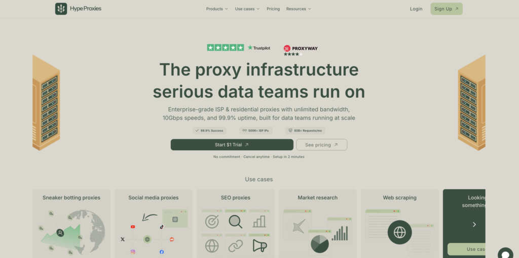 Как использовать AdsPower с Proxy-Seller: полное руководство по настройке - Выбор подходящего прокси Proxy-Seller для ваших профилей AdsPower