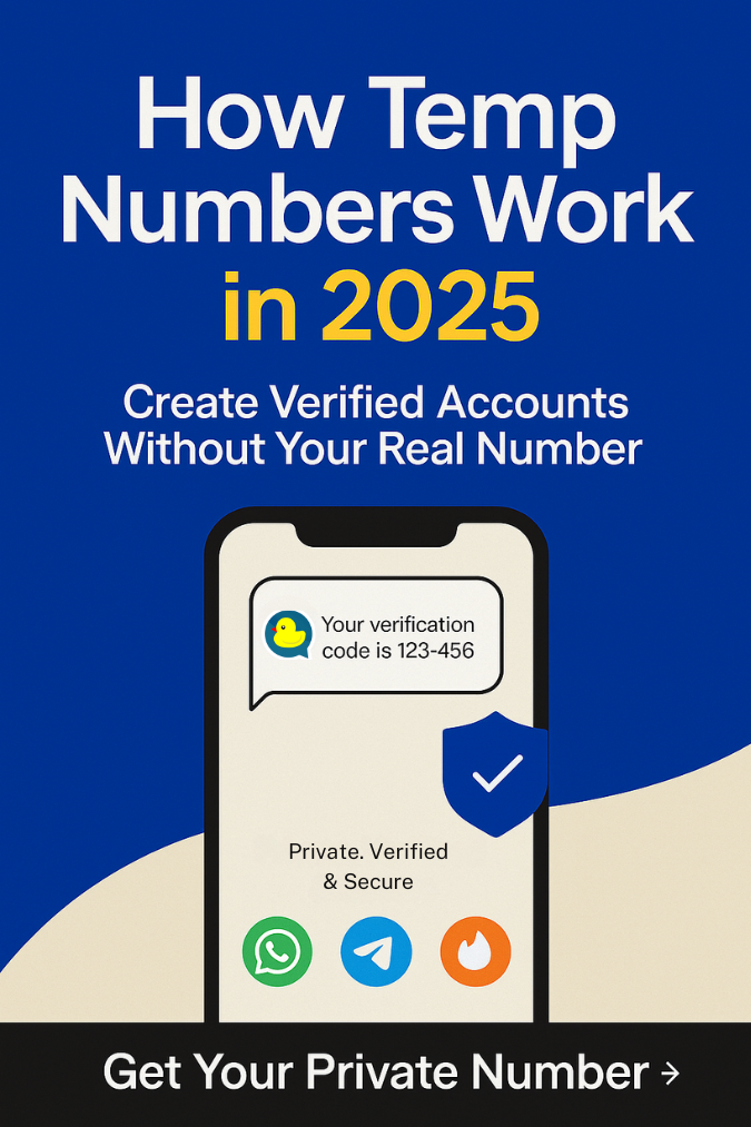 Temporary Phone Numbers: How They Work & Safe Free Options - Why Use a Temporary Number for SMS Verification?