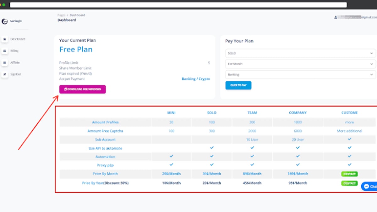 Genlogin Review: Anti-Detect Browser for Multi-Account Management - supporting product research image 4