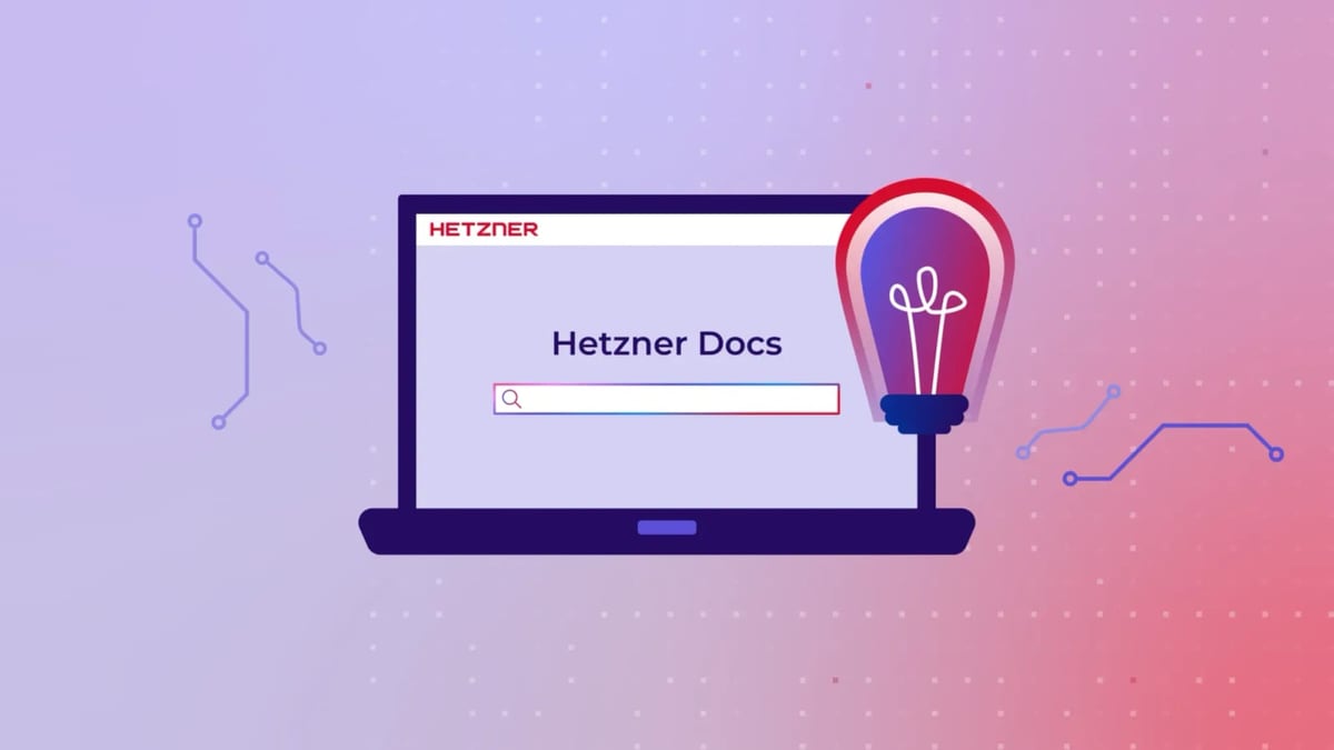 Hetzner product interface and feature overview
