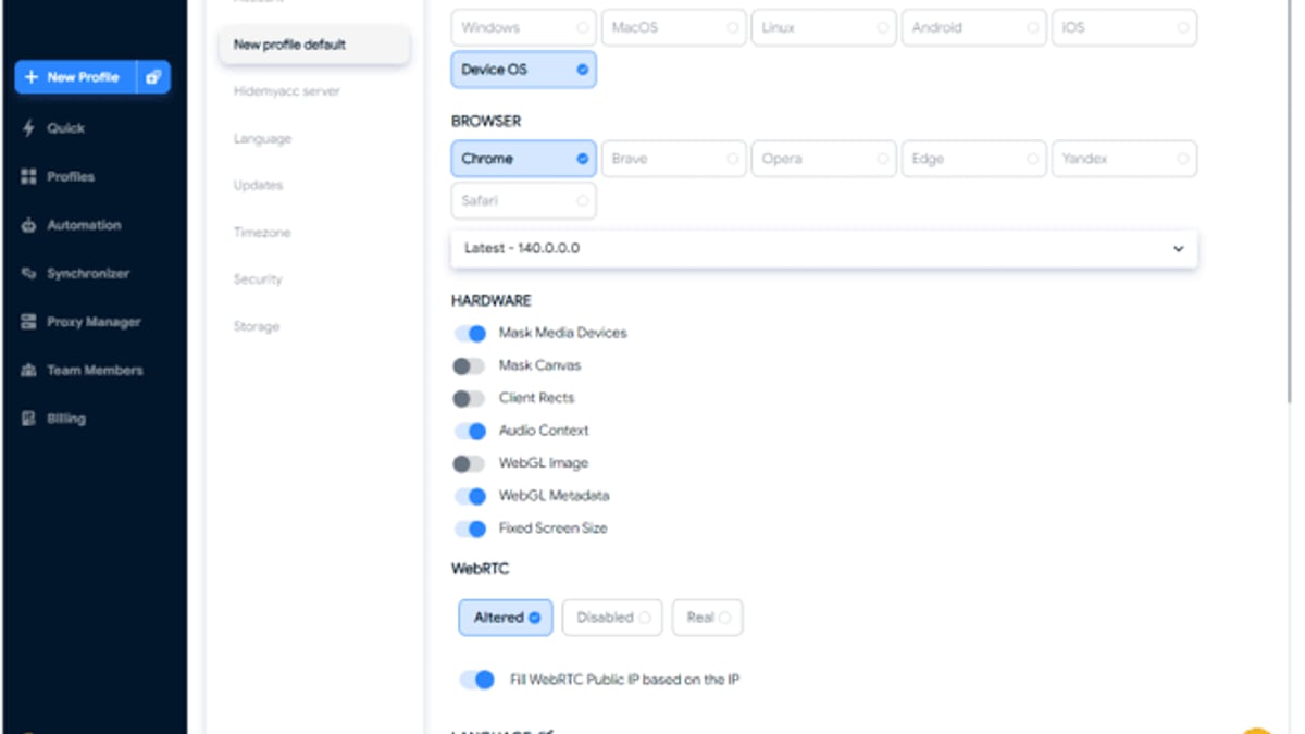 Hidemyacc Review: Is This Anti-Detect Browser Worth It? - supporting product research image 3