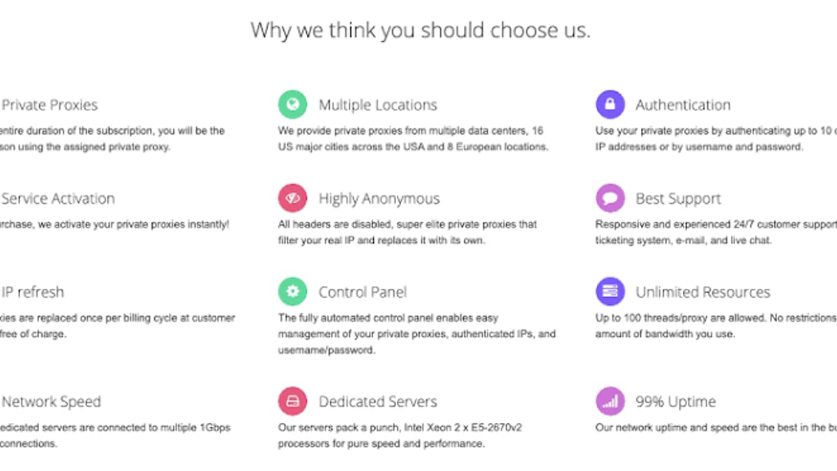 MyPrivateProxy Review: Performance, Pricing & User Feedback - supporting product research image 1