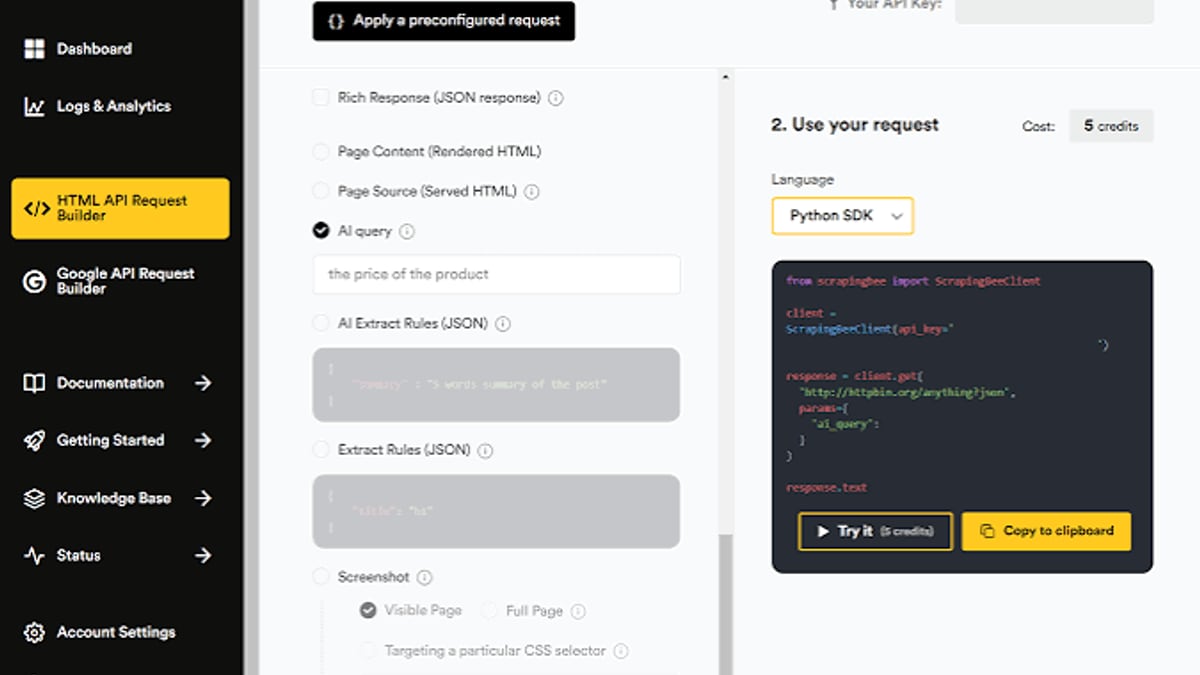 ScrapingBee Review 2026: Honest Pros, Cons & Pricing - supporting product research image 1