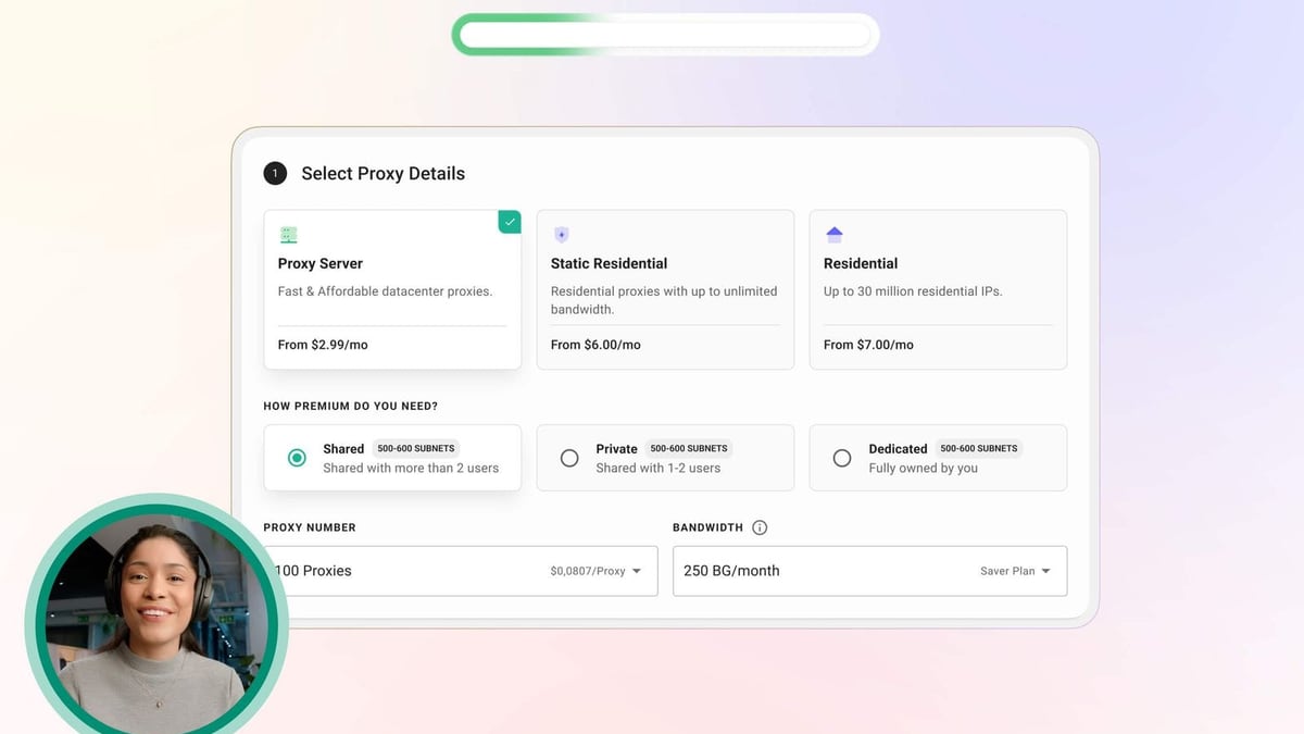 Webshare Review 2026: Budget Proxy Performance Tested product interface and feature overview