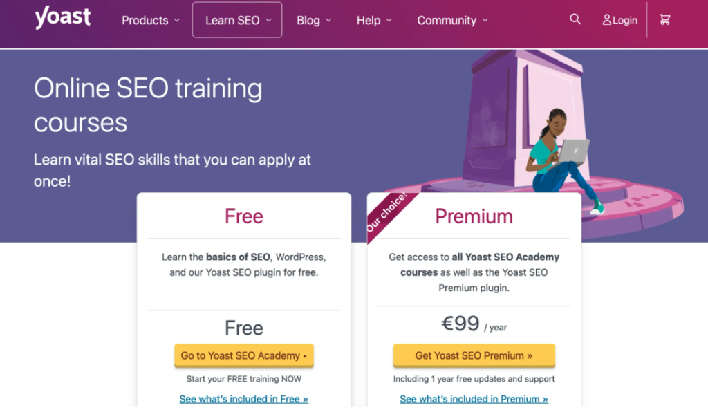 Yoast SEO 免费版：功能解析与升级时机 - Yoast SEO 免费版与高级版：主要区别