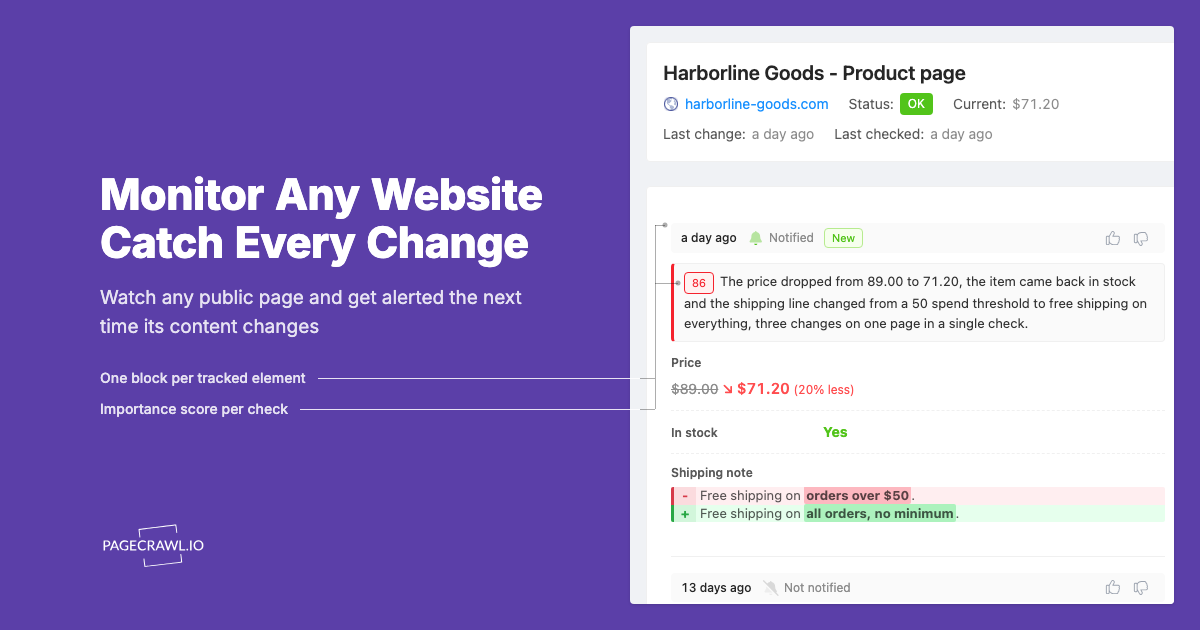 Website Change Alerts: How to Monitor Any Page (2026) - Practical examples
