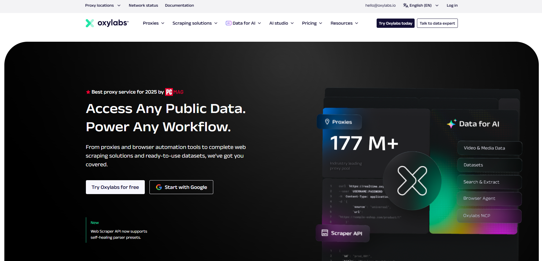 Top 10 Web Data Platform Products 2026: Ranked & Reviewed - 2. Oxylabs