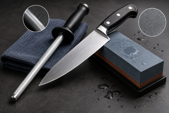 How to Use Steel: Sharpening Rods, Cookware & More - How to Use a Honing Steel (Sharpening Rod)