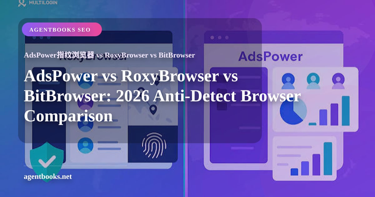 AdsPower vs RoxyBrowser vs BitBrowser: So sánh trình duyệt chống phát hiện 2026