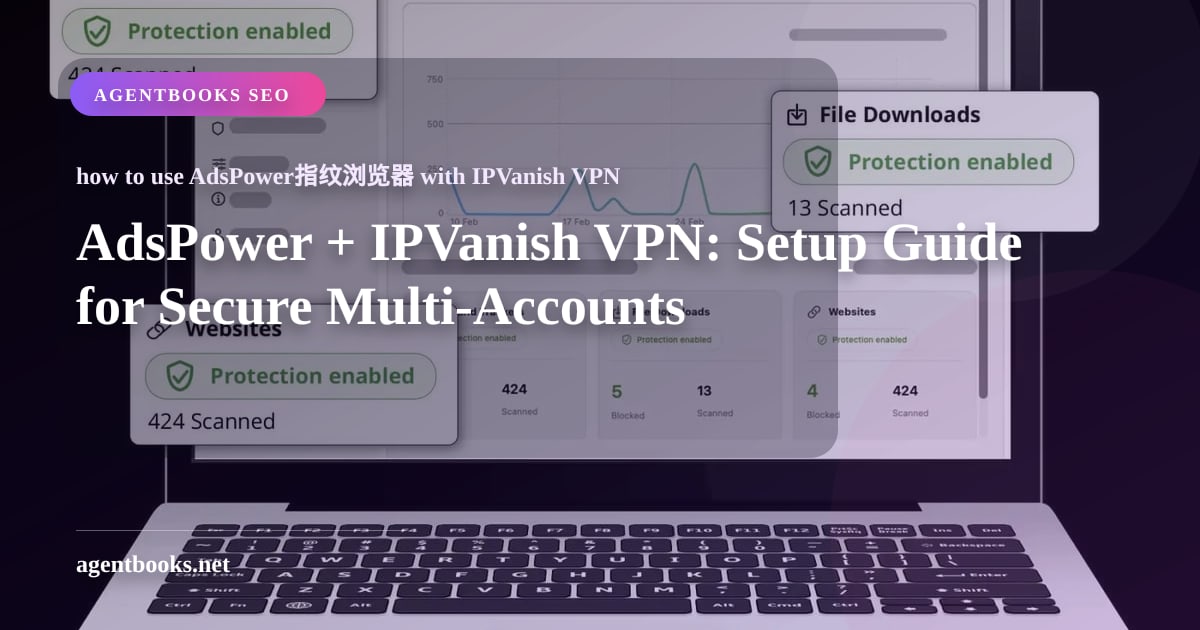 AdsPower + IPVanish VPN: Hướng dẫn thiết lập cho đa tài khoản an toàn