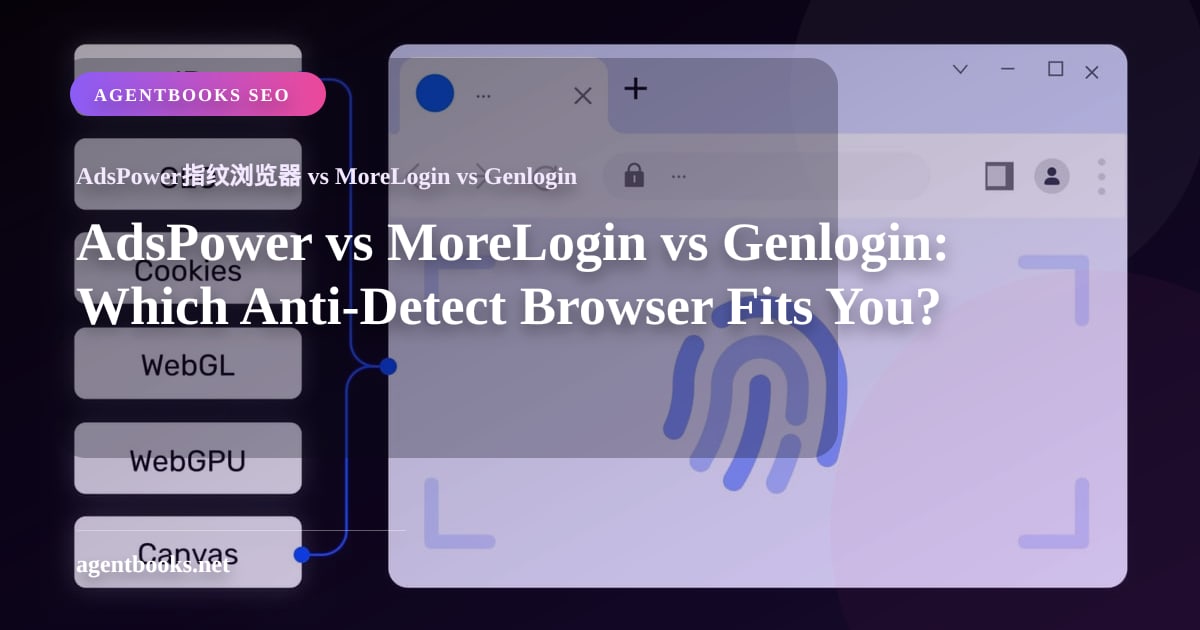 AdsPower vs MoreLogin vs Genlogin: Which Anti-Detect Browser Fits You?