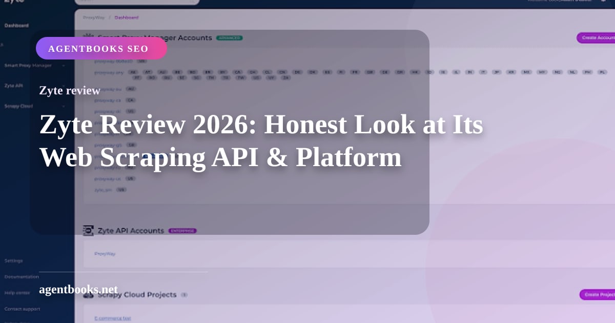 Огляд Zyte 2026: чесний погляд на його API для веб-скрапінгу та платформу