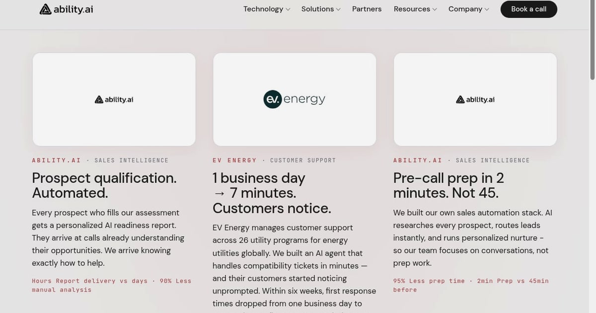 Applied AI Lab for Agentic Systems | Ability.ai Review