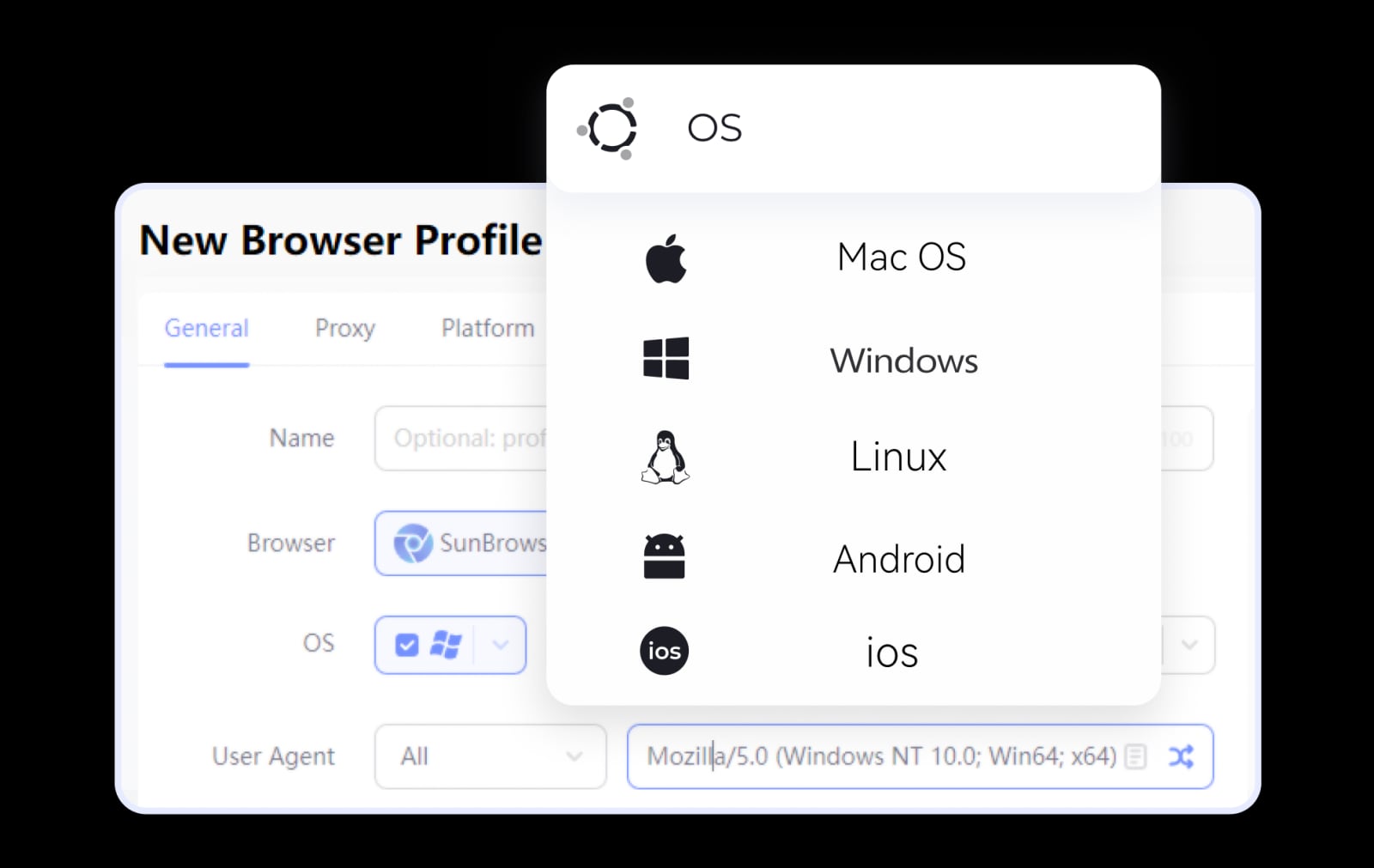 AdsPower product interface