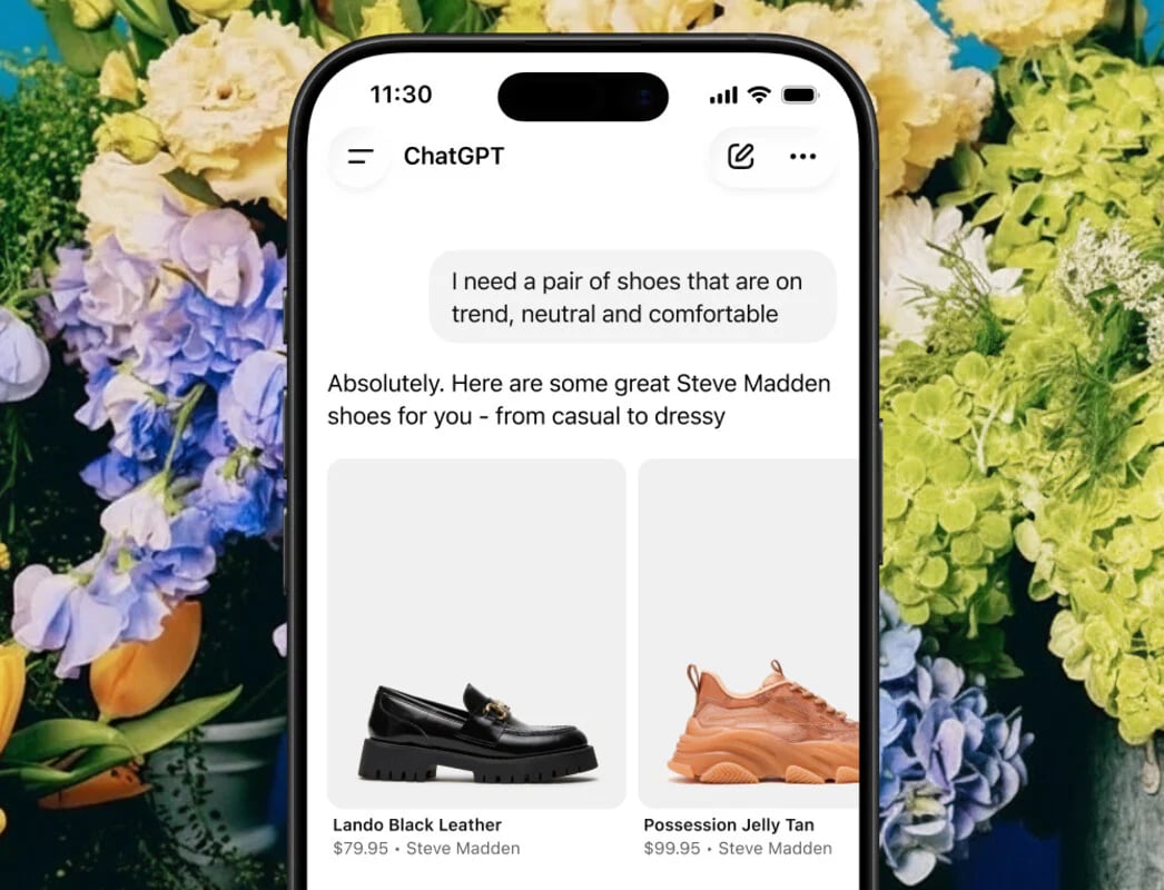 Shopify product interface