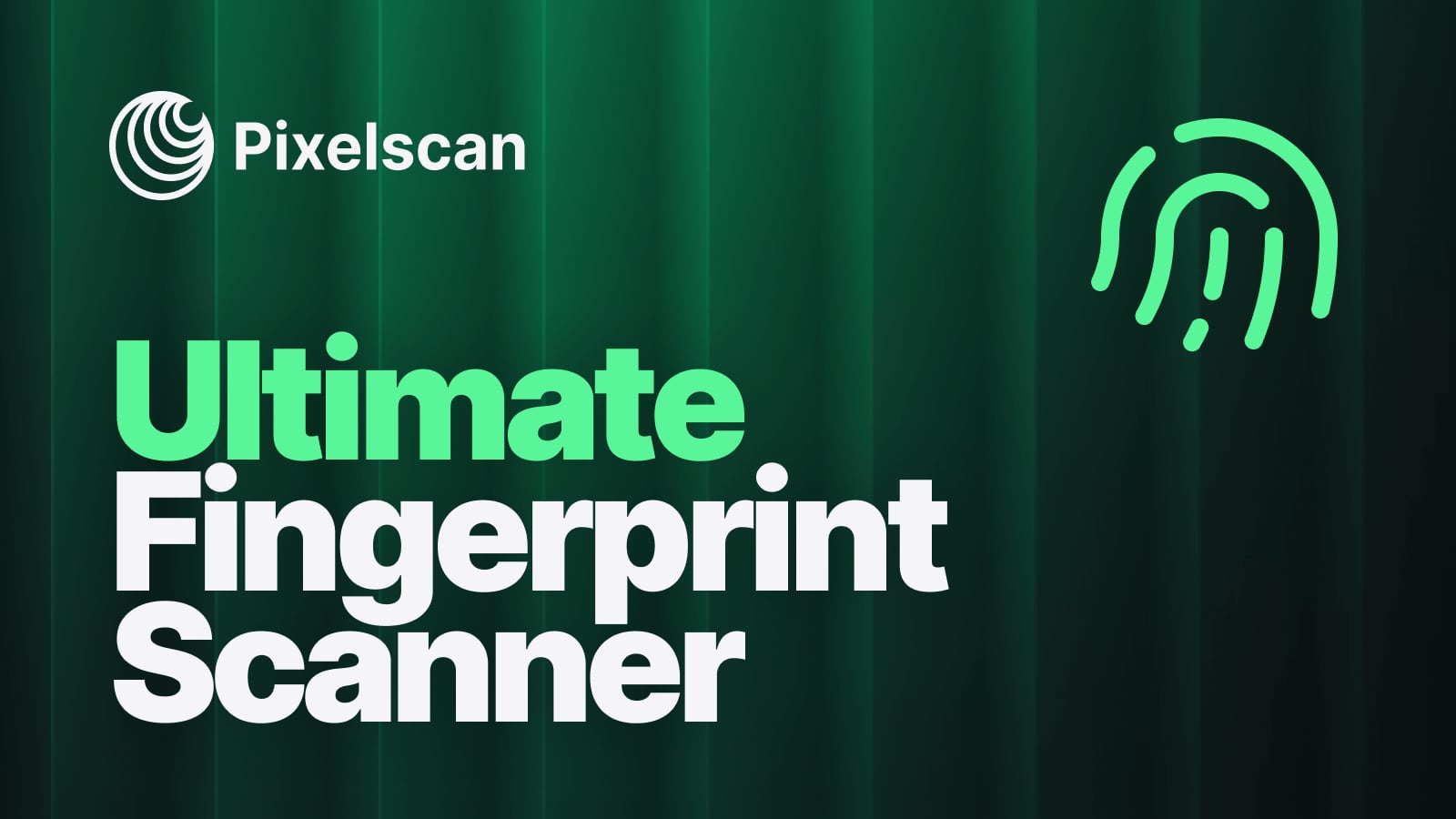 Pixelscan product interface