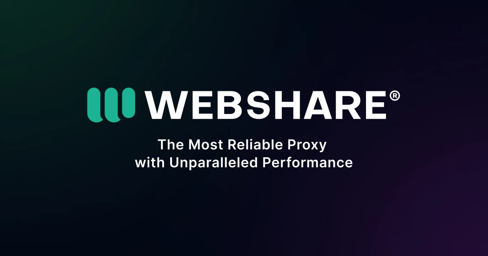 Webshare product interface