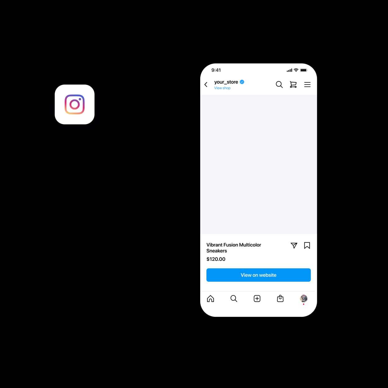 Ecwid product interface