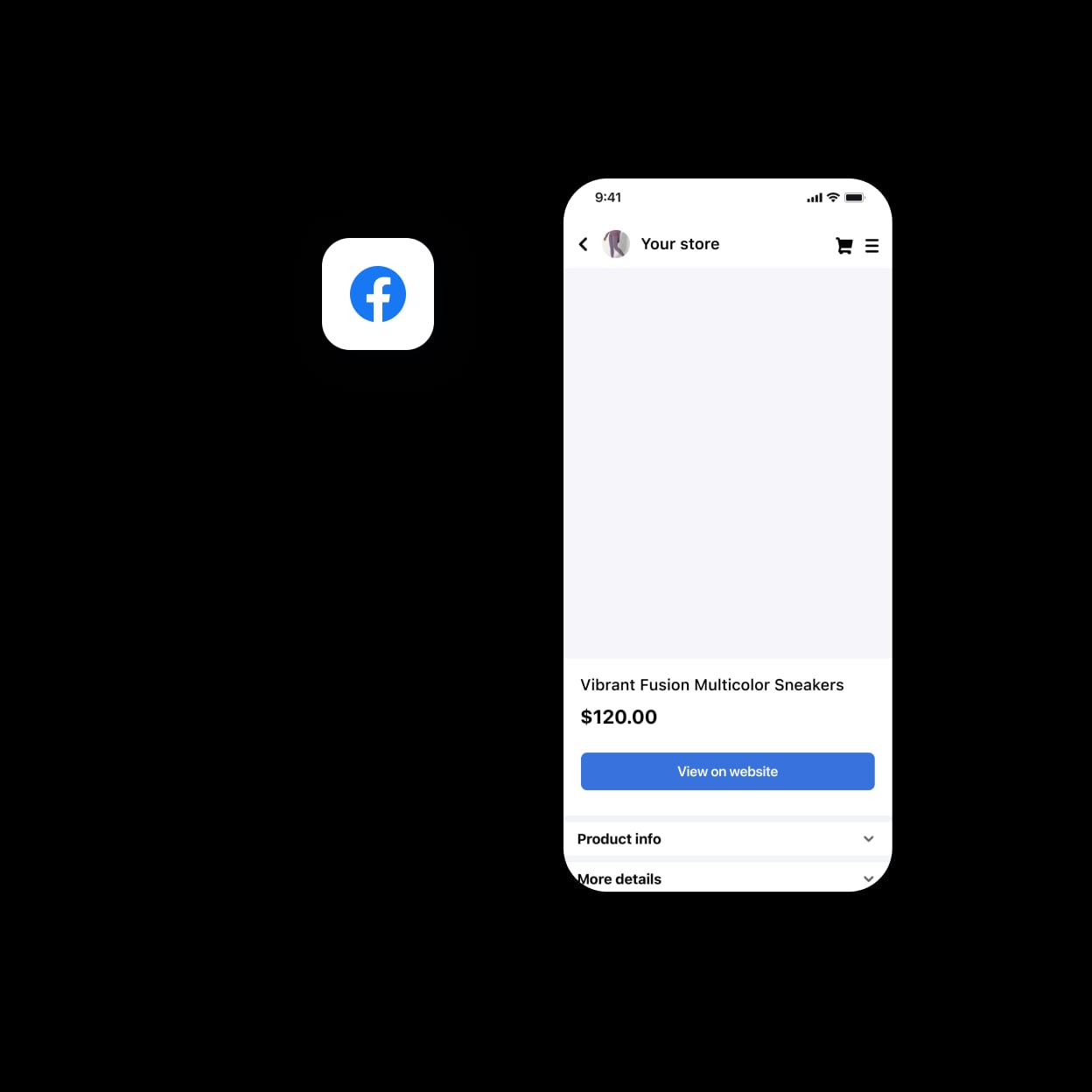 Ecwid product interface