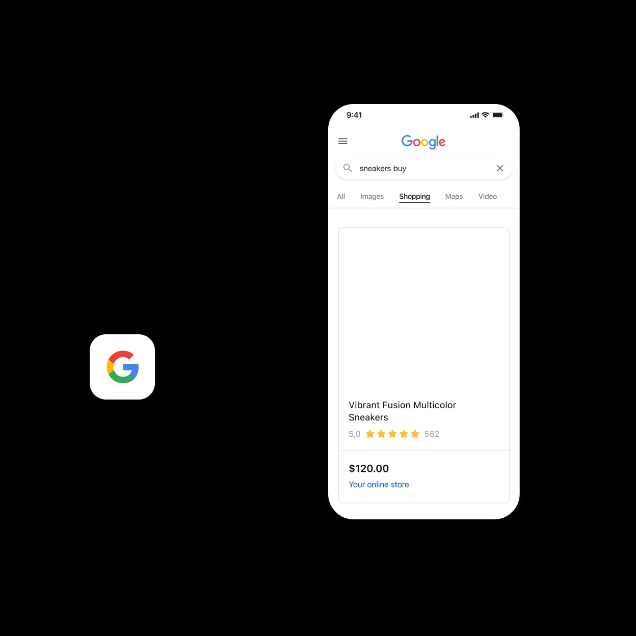 Ecwid product interface