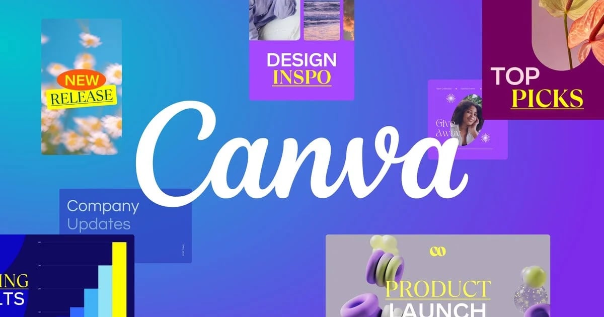Canva product interface