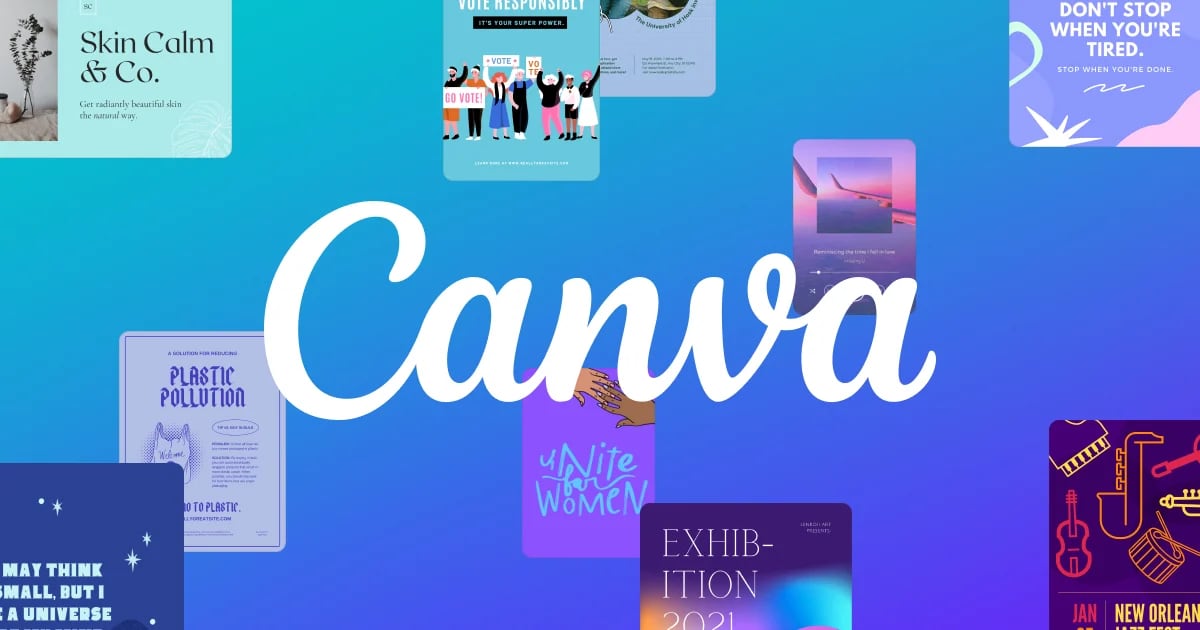Canva product interface