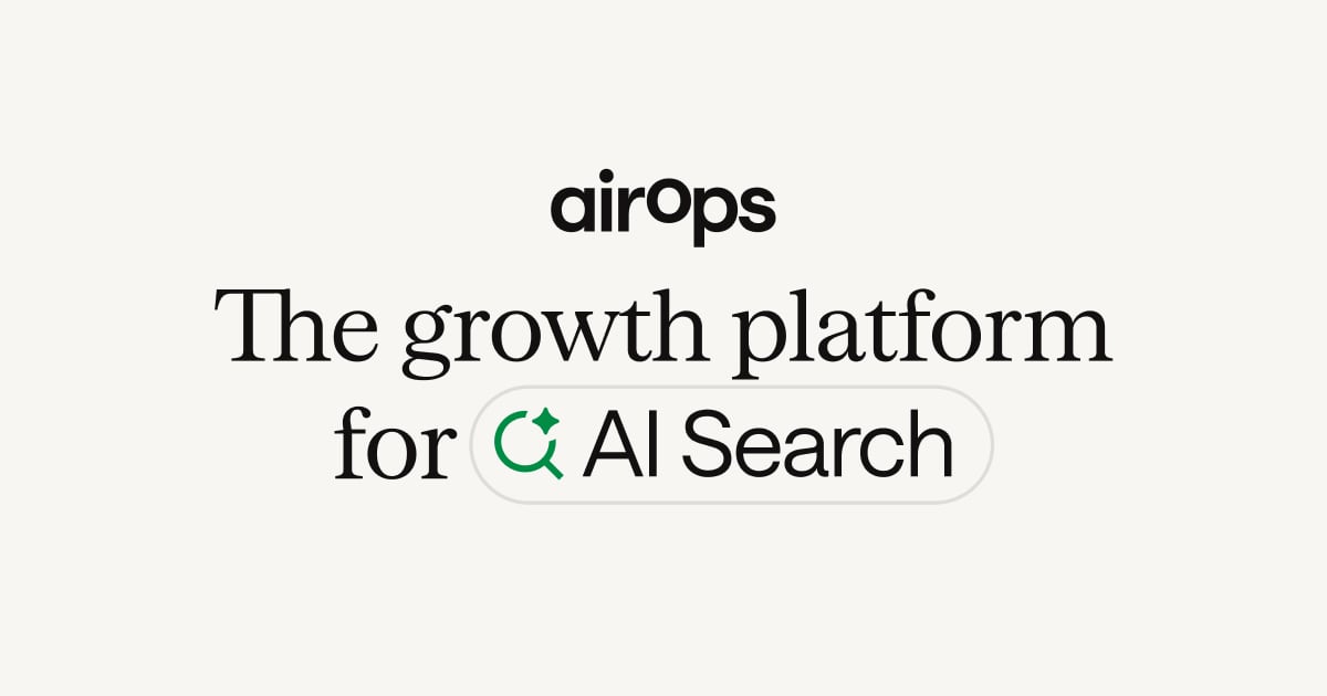 AirOps product interface