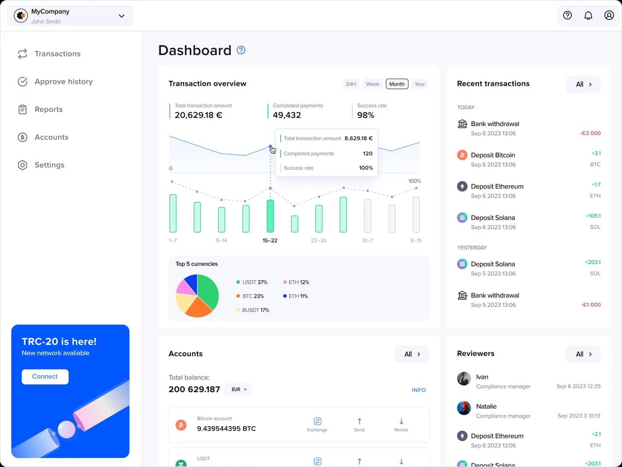Manage your payments easily