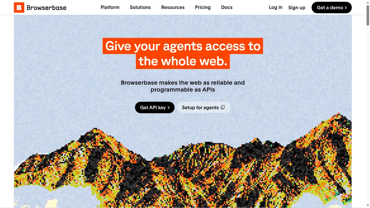 First viewport screenshot of Browserbase