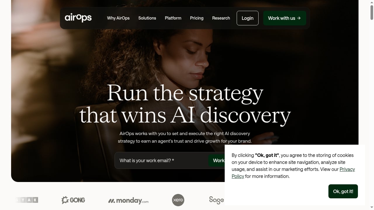 First viewport screenshot of www.airops.com