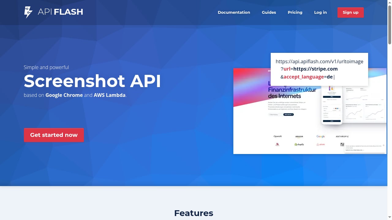 First viewport screenshot of A simple and elegant screenshot API made with Chromium and AWS Lambda.