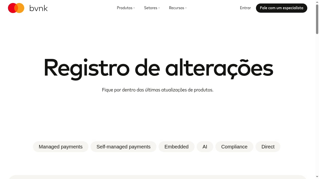 First viewport screenshot of www.bvnk.com