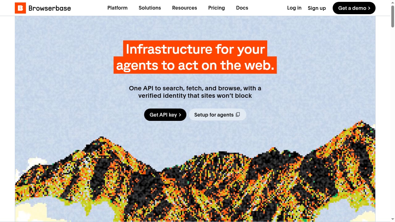 First viewport screenshot of Browserbase