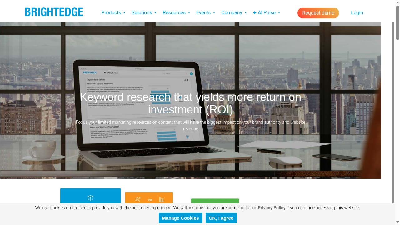 First viewport screenshot of Keyword Research and Prioritization