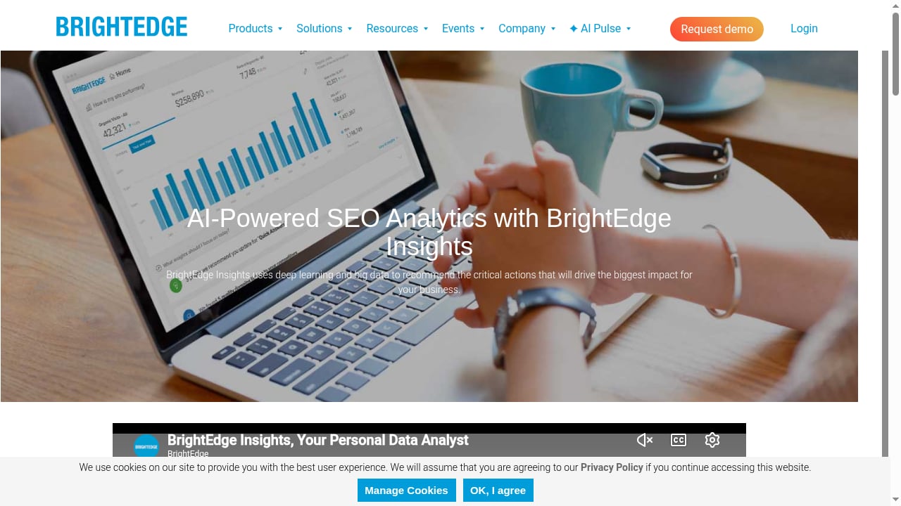 First viewport screenshot of Insights